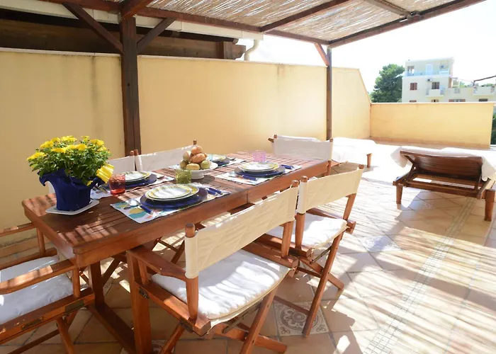Апартаменты Topfloor With Furnished Terrace Near The Sea